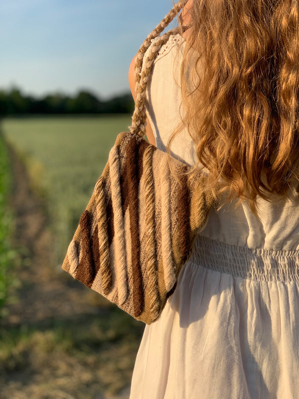 Handtasche beige braun - Harmonia handmade soul